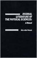 Journal Literature of the Physical Sciences