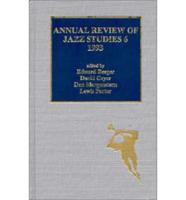 Annual Review of Jazz Studies 6, 1993