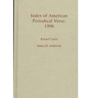 Index of American Periodical Verse. 1996
