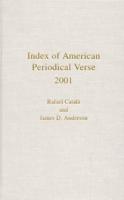 Index of American Periodical Verse 2001