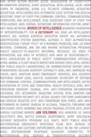 Words of Intelligence: A Dictionary