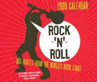 Rock 'n' Roll 2009 Wall Calendar