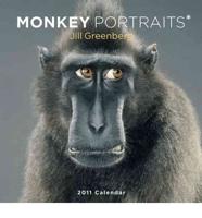 Monkey Portraits 2011 Wall Calendar