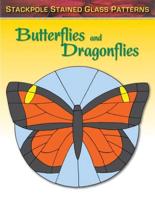 Stained Glass Patterns. Butterflies and Dragonflies