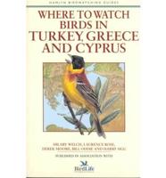 WHERE TO WATCH BIRDS IN TURKEYPB