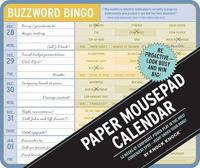 Buzzword Bingo Paper Mousepad 2010 Calendar