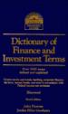 Dictionary of Finance and Investment Terms