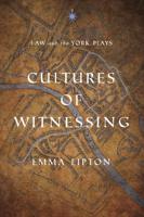 Cultures of Witnessing