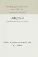 Lactogenesis: The Initiation of Milk Secretion at Parturition;