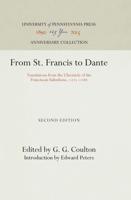 From St. Francis to Dante;