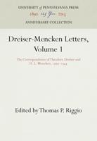 Dreiser-Mencken Letters