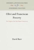 Olivi and Franciscan Poverty