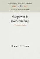 Manpower in Homebuilding