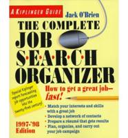 The Complete Job Search Organizer, 1997-'98