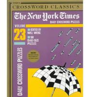 New York Times Daily Crosswords 23