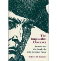 The Impossible Observer: Reason and the Reader in 18th-Century Prose