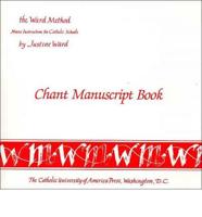 Ward Method Publications and Teaching Aids Bk. 4; Manuscript Book