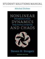Student Solutions Manual for Nonlinear Dynamics and Chaos, Second Edition