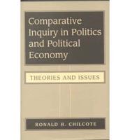 Comparative Inquiry in Politics and Political Economy