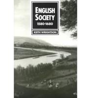 English Society, 1580-1680