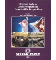 Effects of Scale on Archaeological and Geoscientific Perspectives