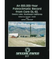 An 800,000-Year Paleoclimatic Record from Core OL-92, Owens Lake, Southeast California