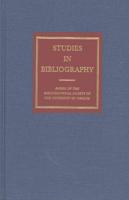 Studies in Bibliography, V. 59