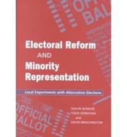 Electoral Reform and Minority Representation