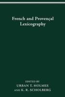French and Provençal Lexicography