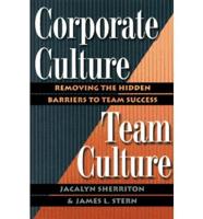 Corporate Culture, Team Culture