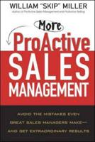 More Proactive Sales Management