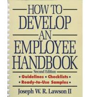 How to Develop an Employee Handbook