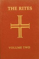 The Rites of the Catholic Church: Volume Two