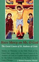 Have Mercy on ME, O God