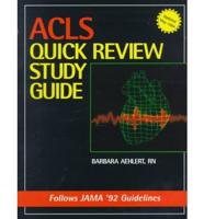 ACLS Quick Review Study Guide And Study Cards Package