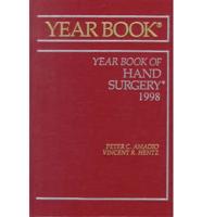 1998 Yearbook of Hand Surgery