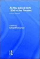 As You Like It from 1600 to the Present