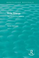 Routledge Revivals: Solar Energy (1979)