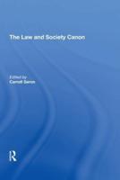 The Law and Society Canon