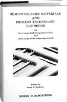 Semiconductor Materials and Process Technology Handbook