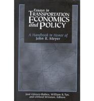 Essays in Transportation Economics and Policy