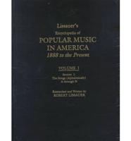 Lissauer's Encyclopedia of Popular Music in America