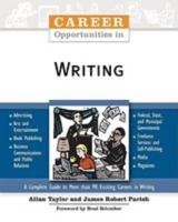 Career Opportunities in Writing