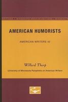 American Humorists - American Writers 42