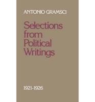 Selections from Political Writings, 1921-1926