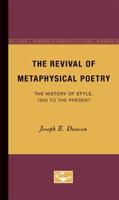The Revival of Metaphysical Poetry