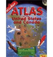 Sticker Atlas of the United States and Canada