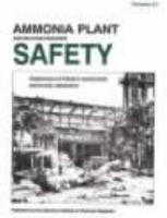Ammonia Plant Safety
