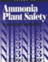 Ammonia Plant Safety. V. 35