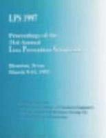 Proceedings of the 31st Loss Prevention Symposium